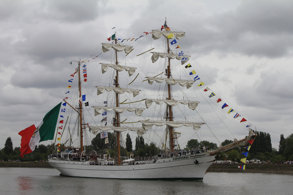 Armada, Rouen, Mexique