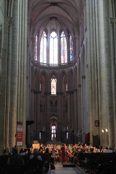 Le Mans, cathédrale St-Julien, nef
