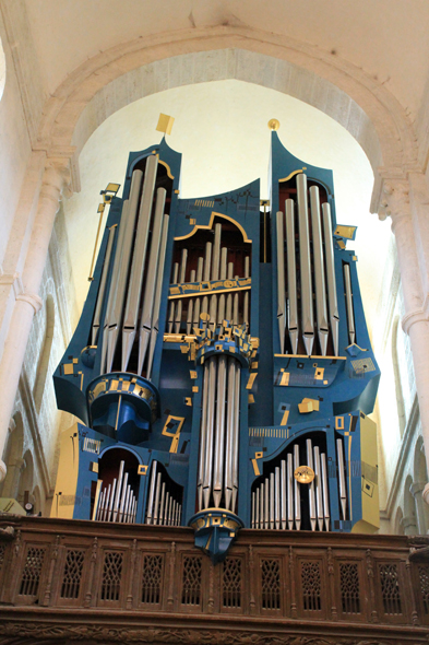 Saulieu, Basilique St-Andoche, orgue