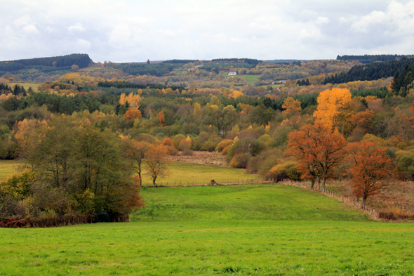 Morvan, paysage, automne