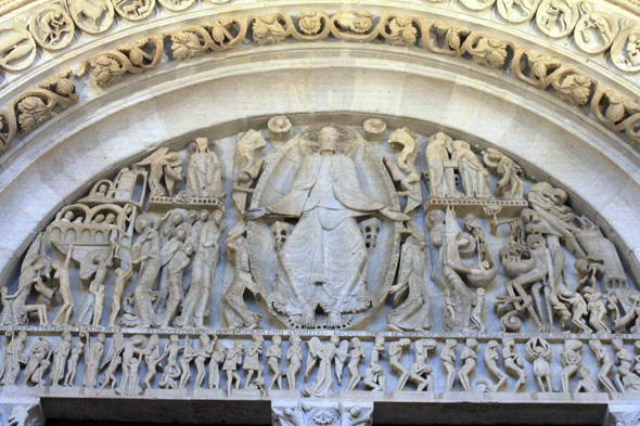 Autun, cathédrale St-Lazare, tympan