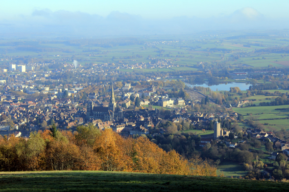 Autun, paysage