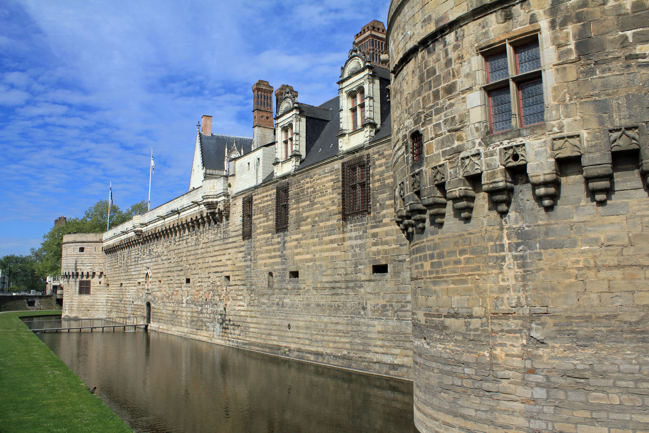 Château des Ducs de Bretagne, remparts