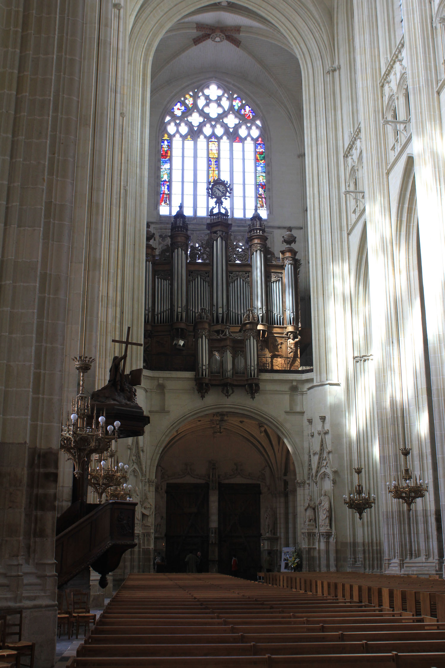 Nantes, cathédrale, nef