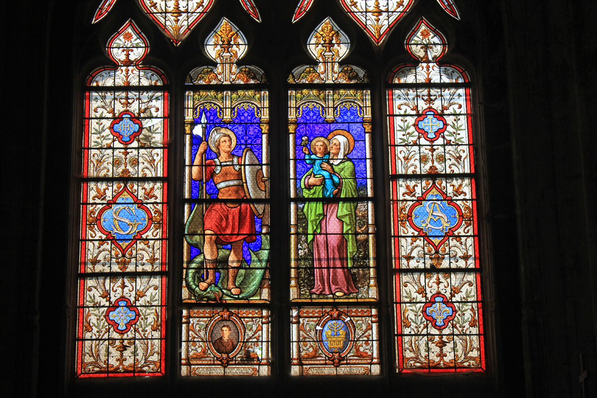 Nogent-sur-Seine, église Saint-Laurent, vitraux