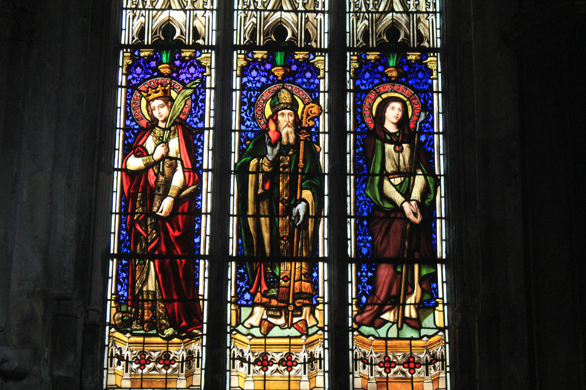 Chaumont, basilique Saint-Jean-Baptiste, vitraux