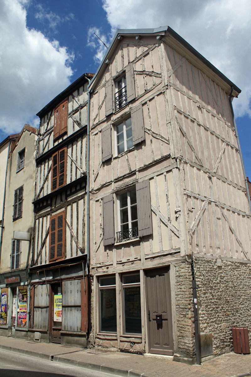 Bar-sur-Aube, maisons typiques