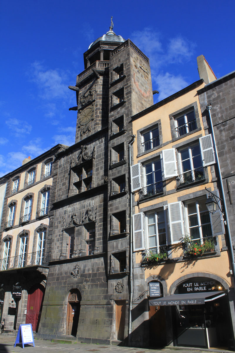 Riom, tour de l'Horloge