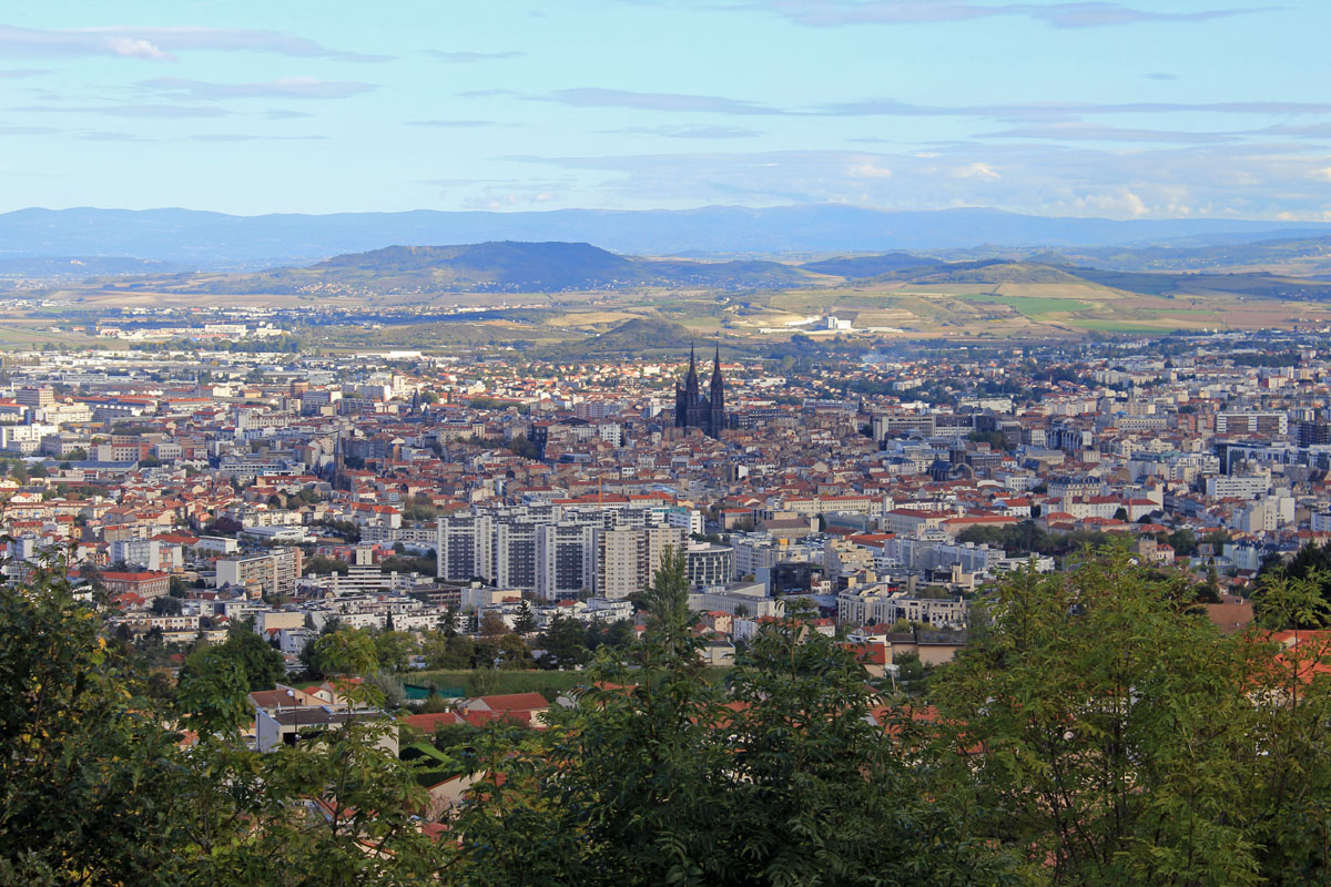 Clermont-Ferrand, vue