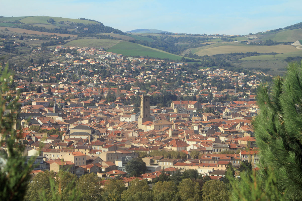 Millau, vue