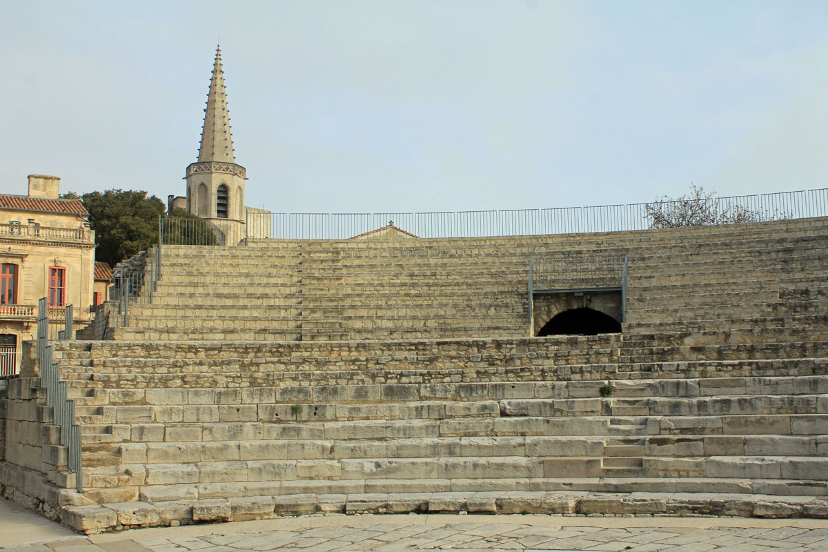 Arles, théâtre antique romain