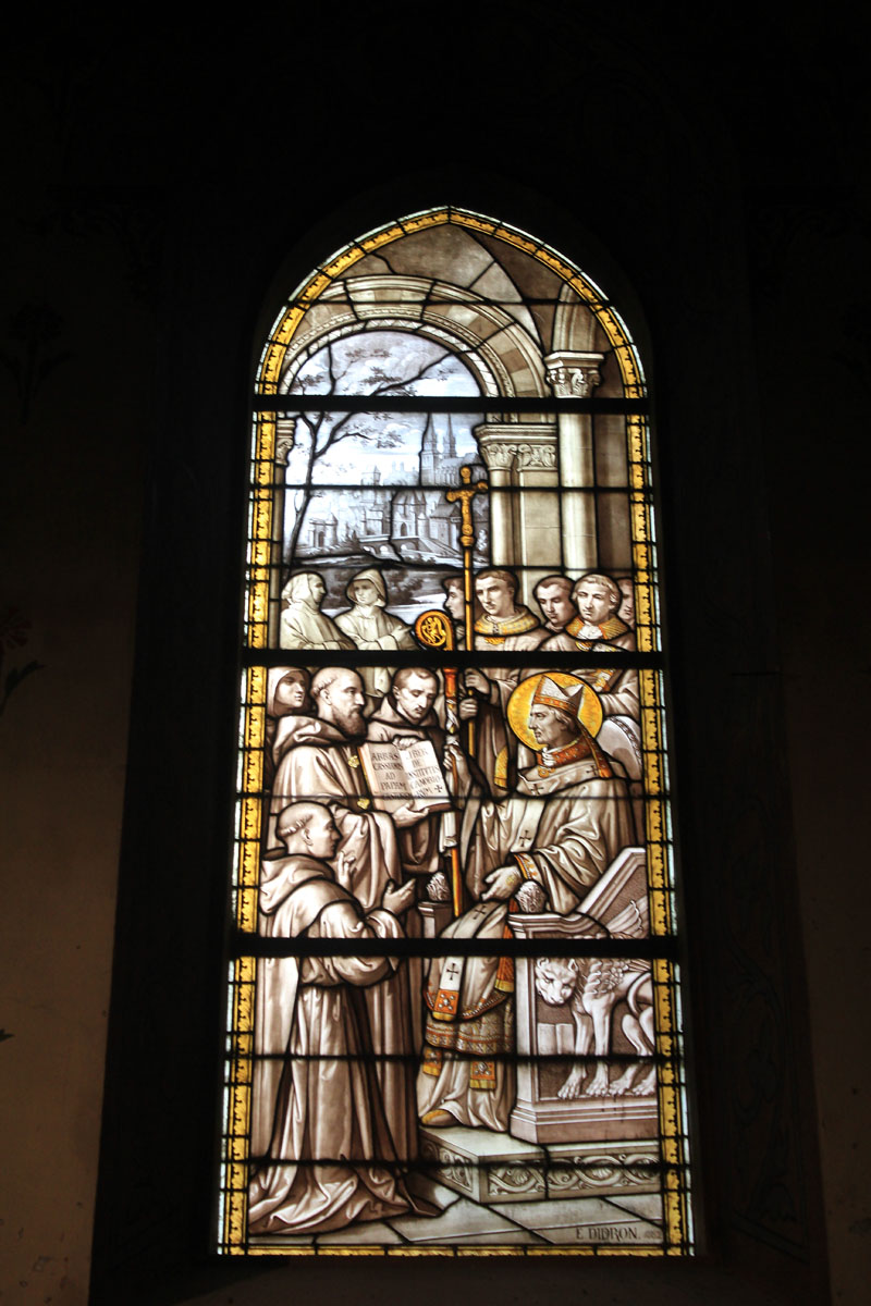 Nîmes, cathédrale Notre-Dame-et-Saint-Castor, vitraux
