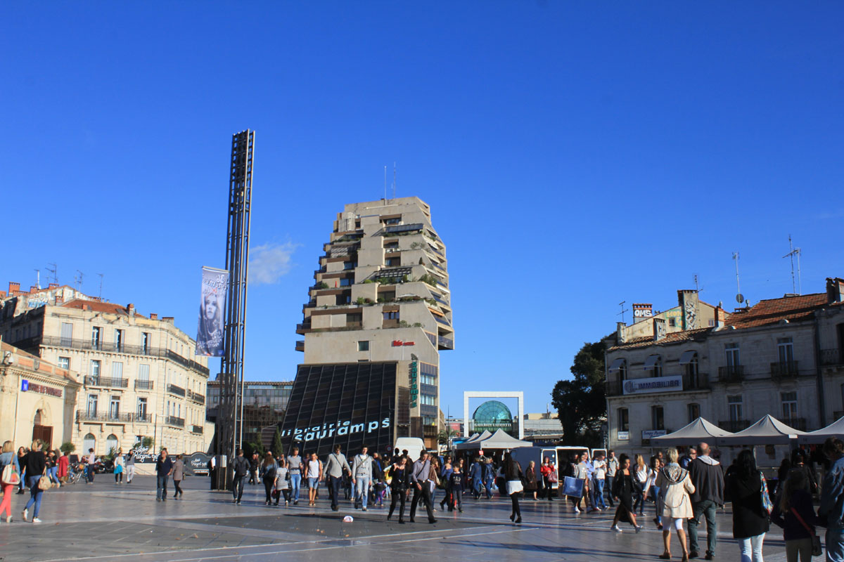 Montpellier, place de la Comédie