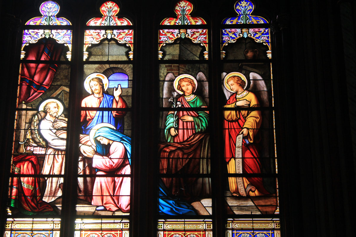 Orleans, cathédrale Sainte-Croix, vitraux