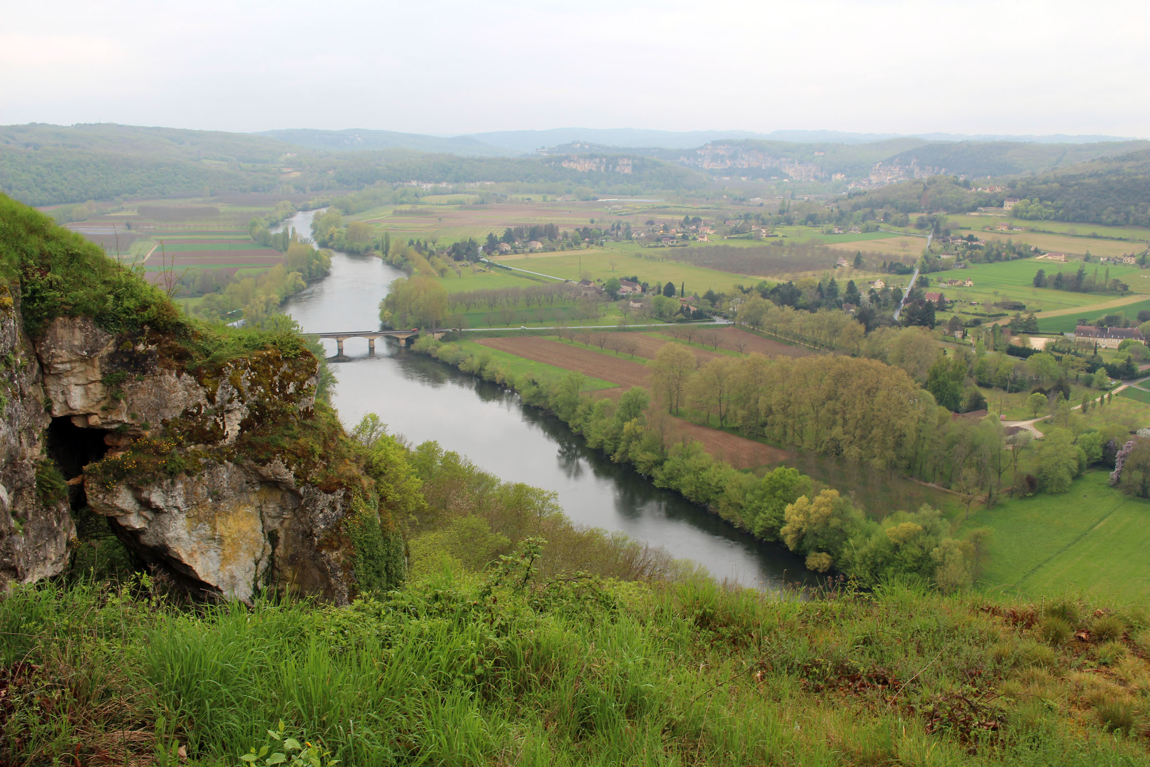 Domme, vallée de la Dordogne