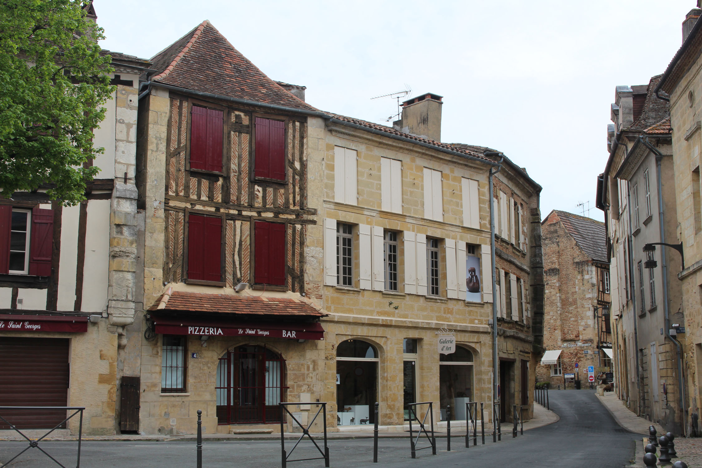 Bergerac, maison à colombages