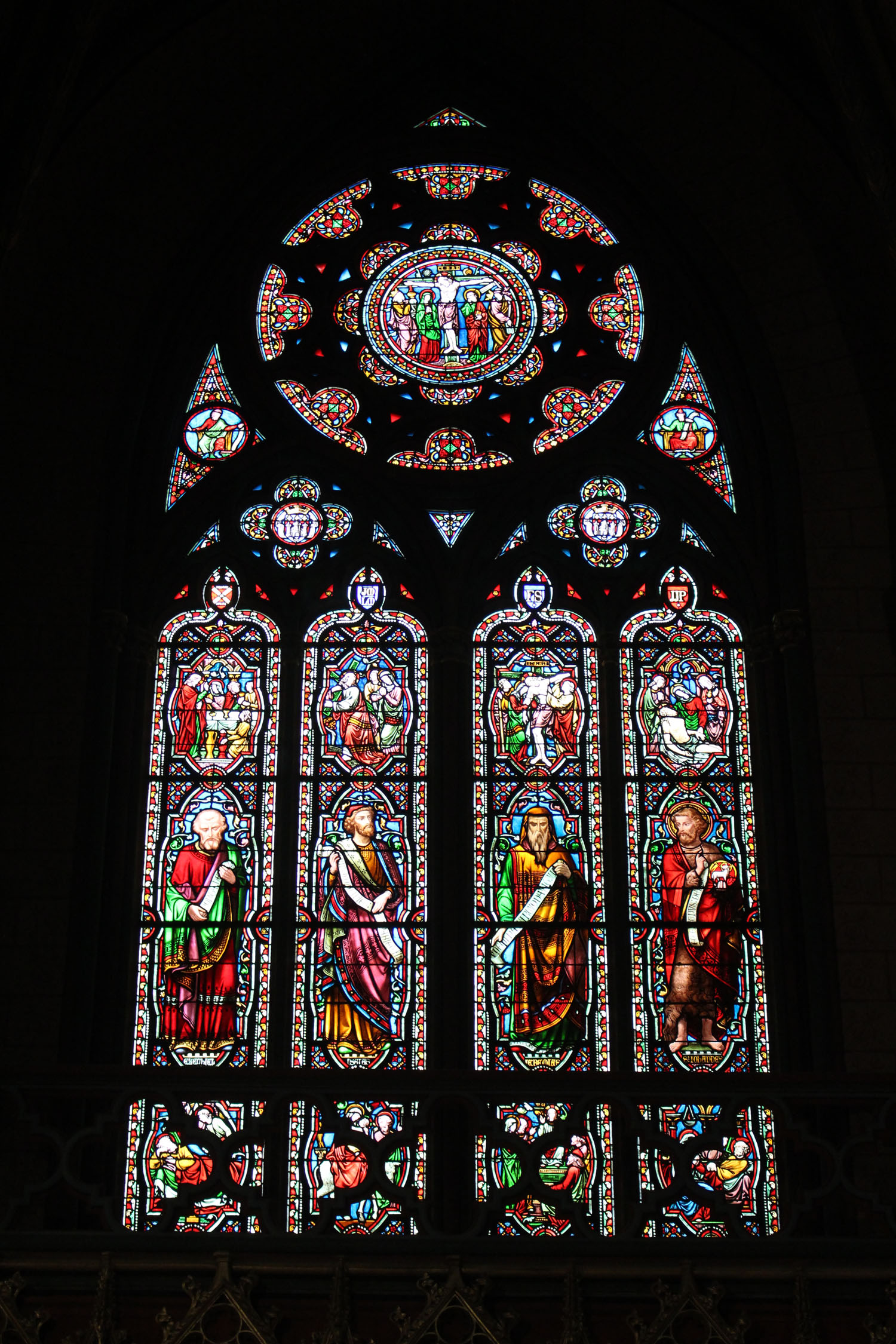 Bordeaux, cathédrale Saint-André, vitraux