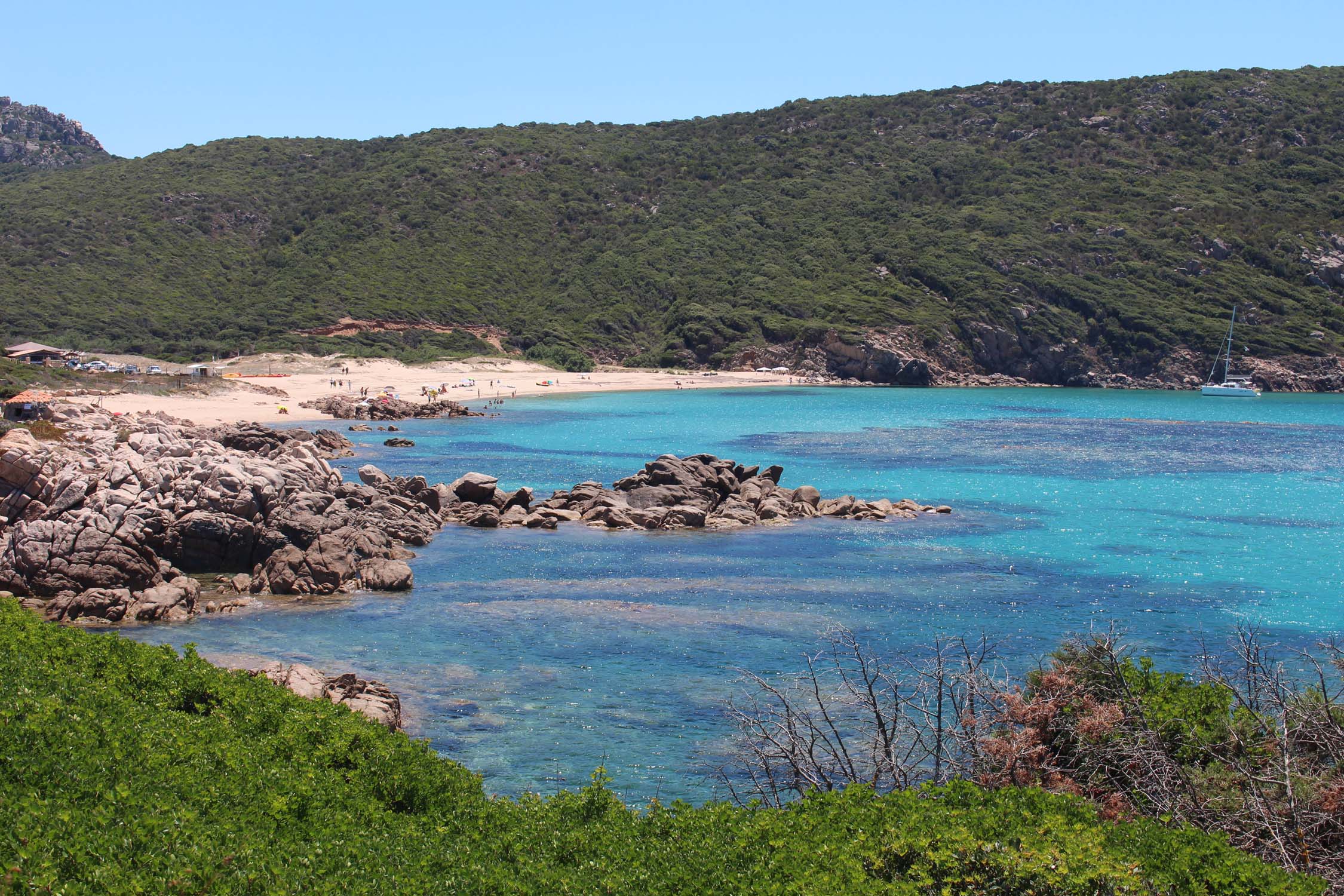 Corse, plage de Tizzano