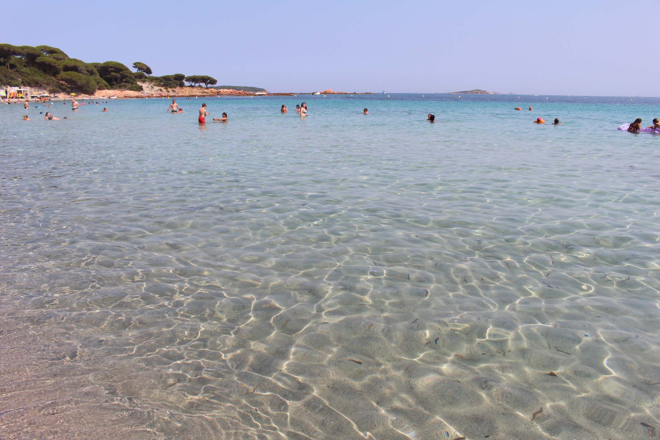 Plage de Palombaggia, mer