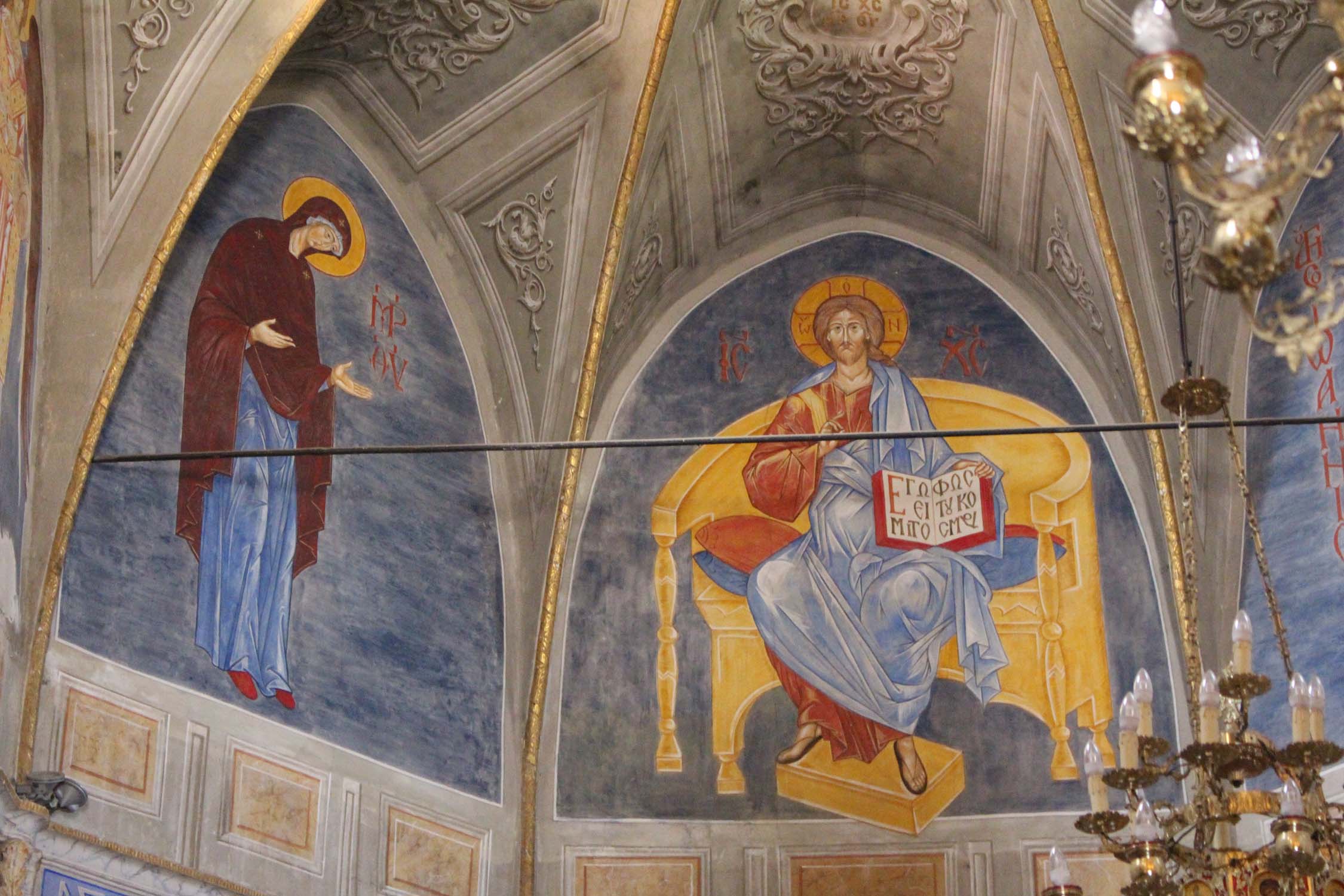 Cargèse, église Grecque interieur