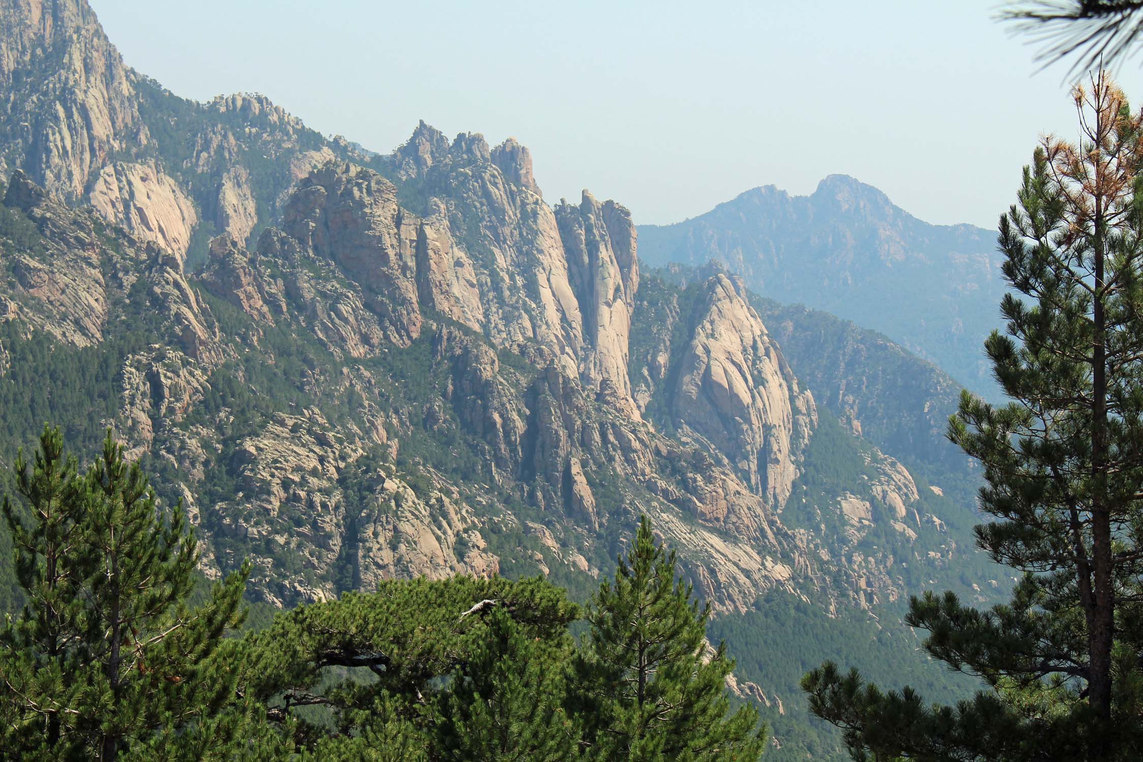 Corse, paysage, Bavella