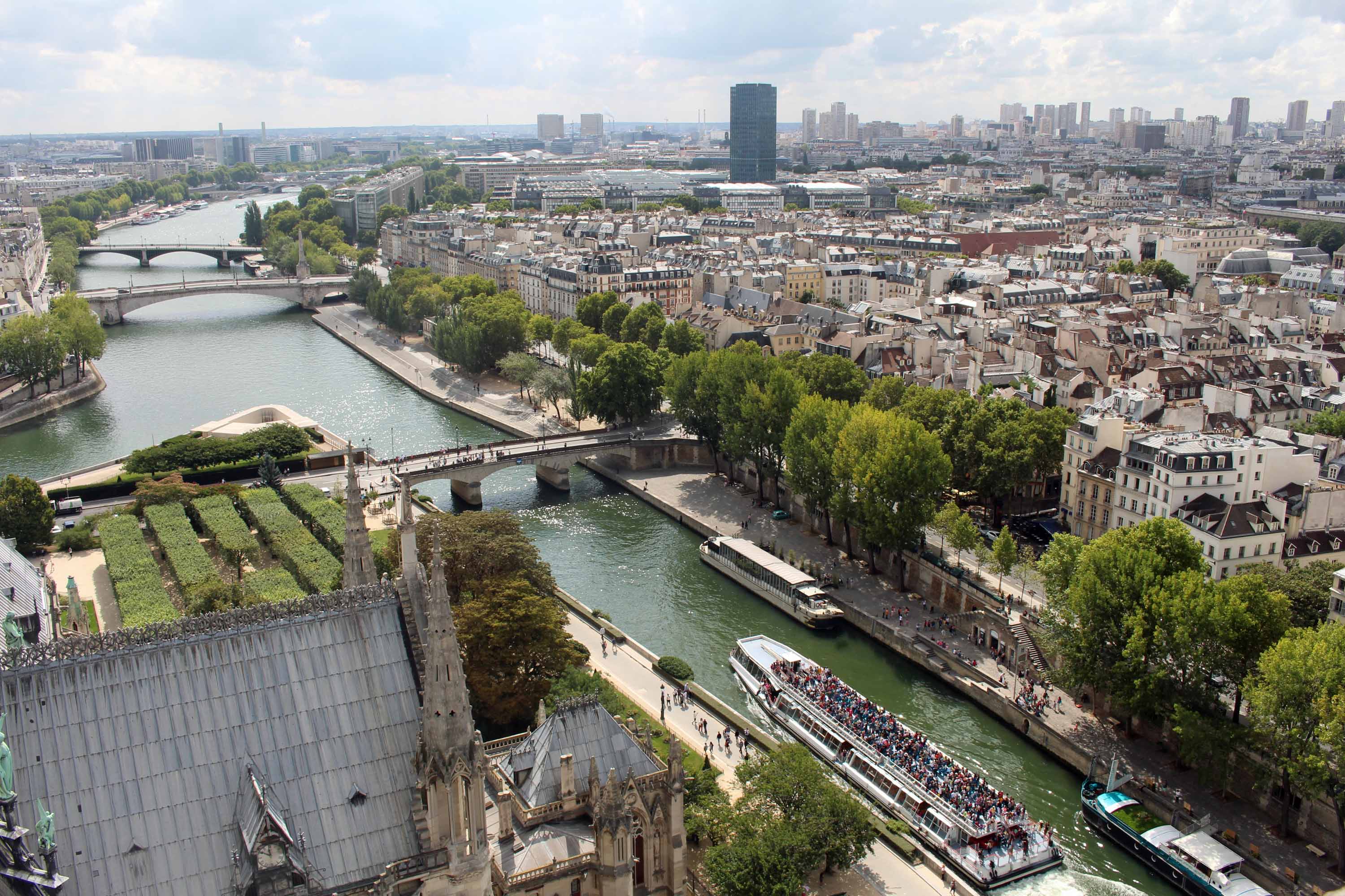 Vue de Paris, quais de Seine