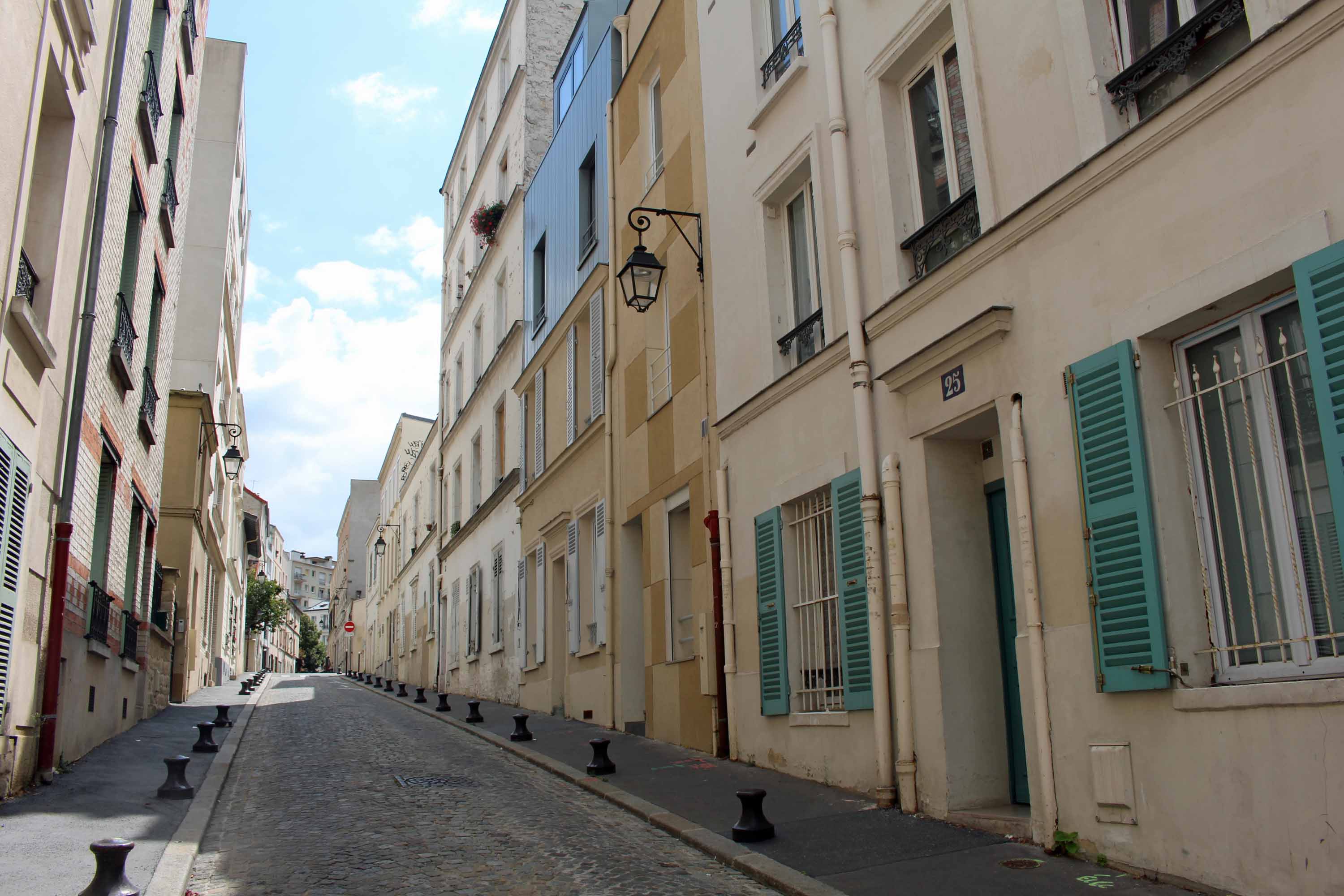 Paris, quartier de la Butte-aux-Cailles