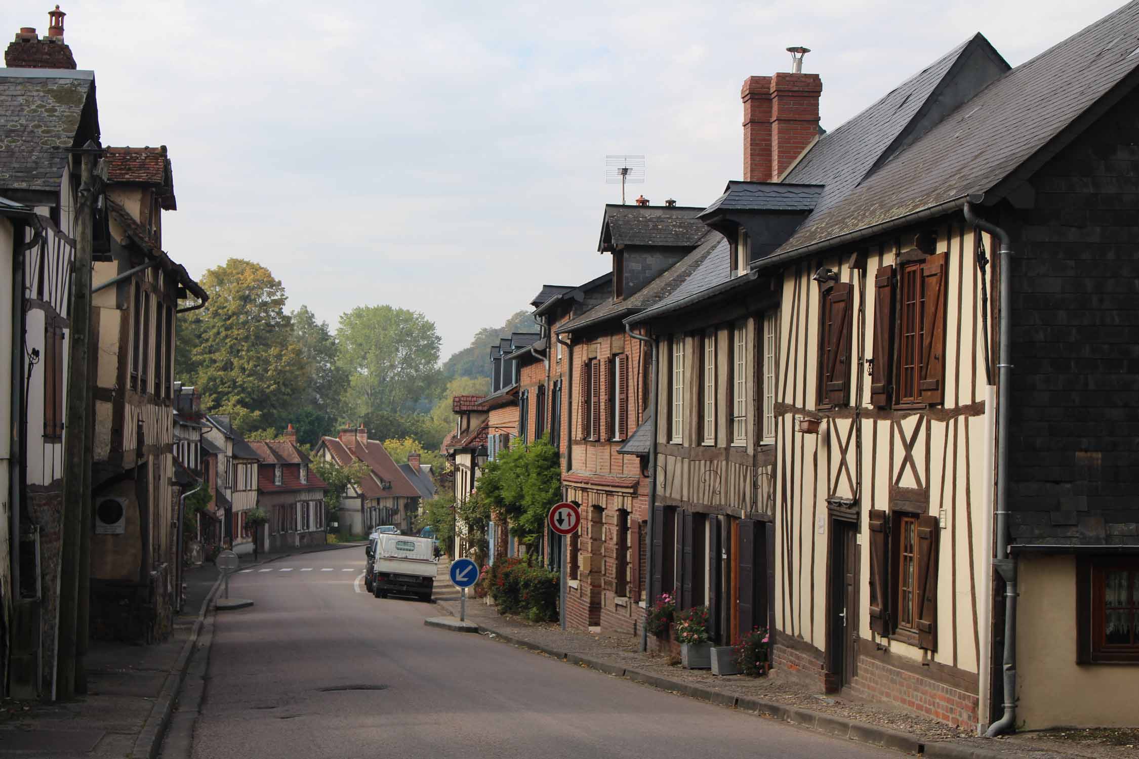 Lyons-la-Forêt, maison, rue