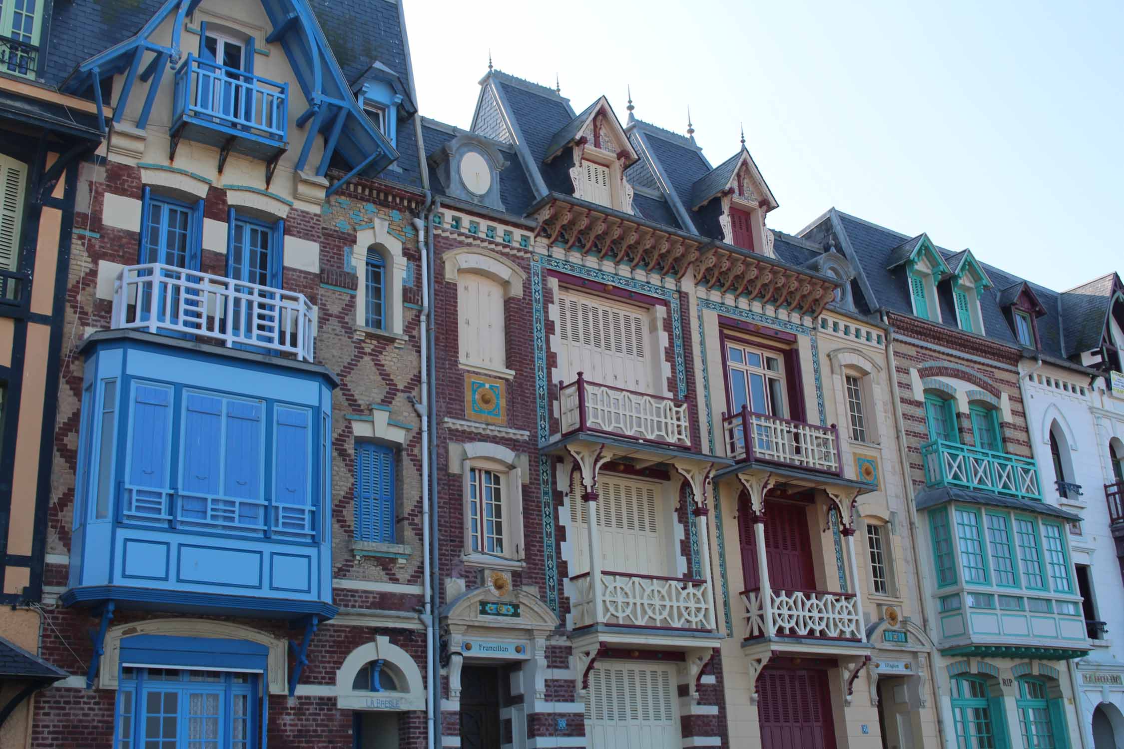 Mers-les-Bains, quartier art nouveau