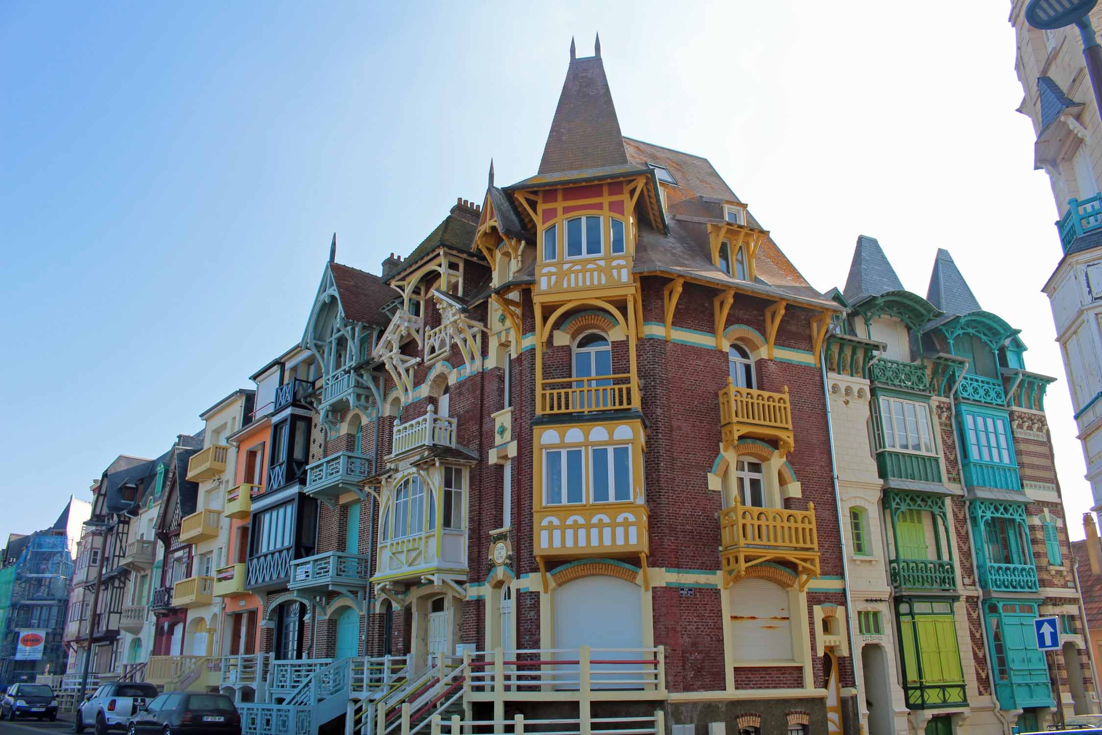 Mers-les-Bains, maisons art nouveau