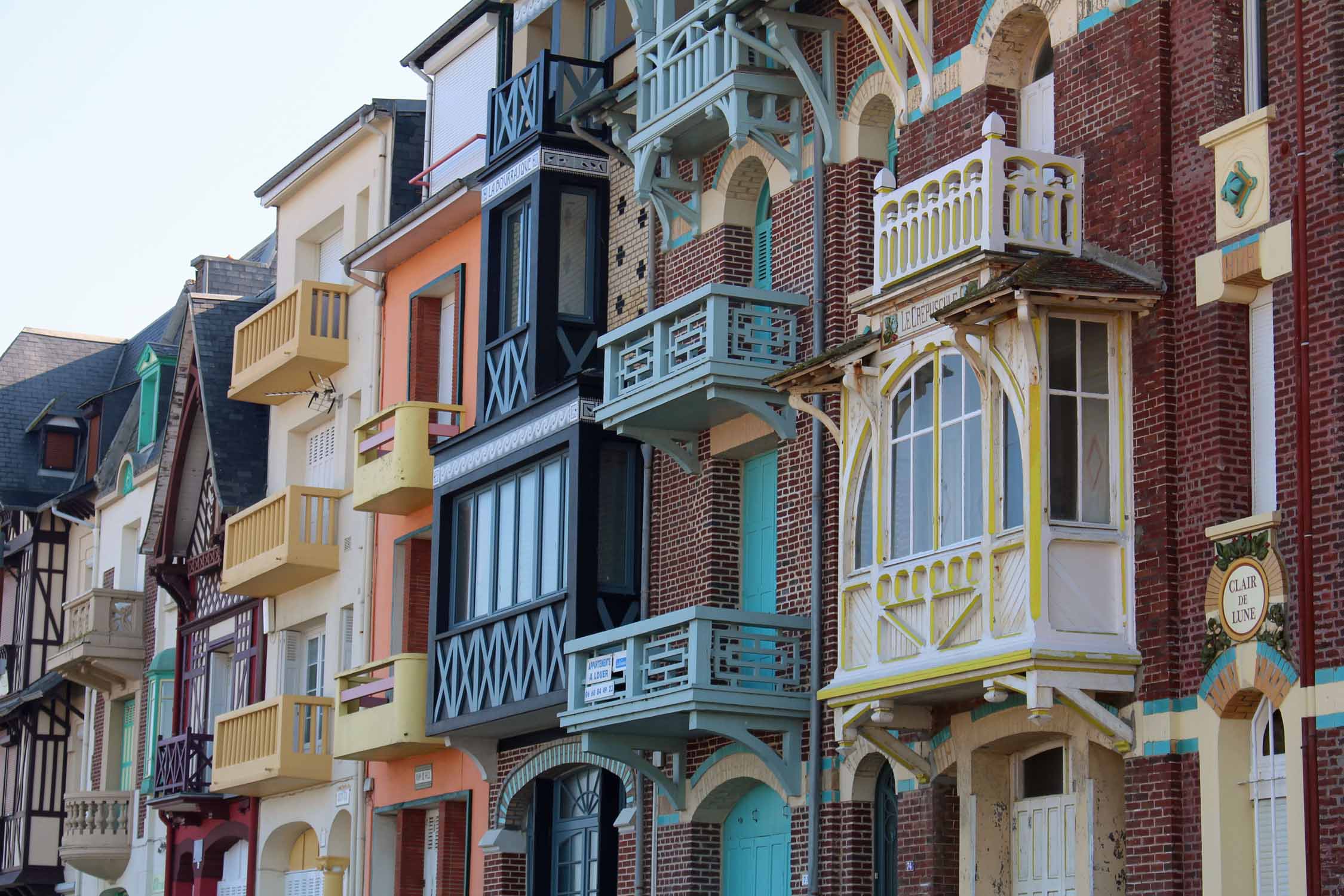 Mers-les-Bains, maisons art déco