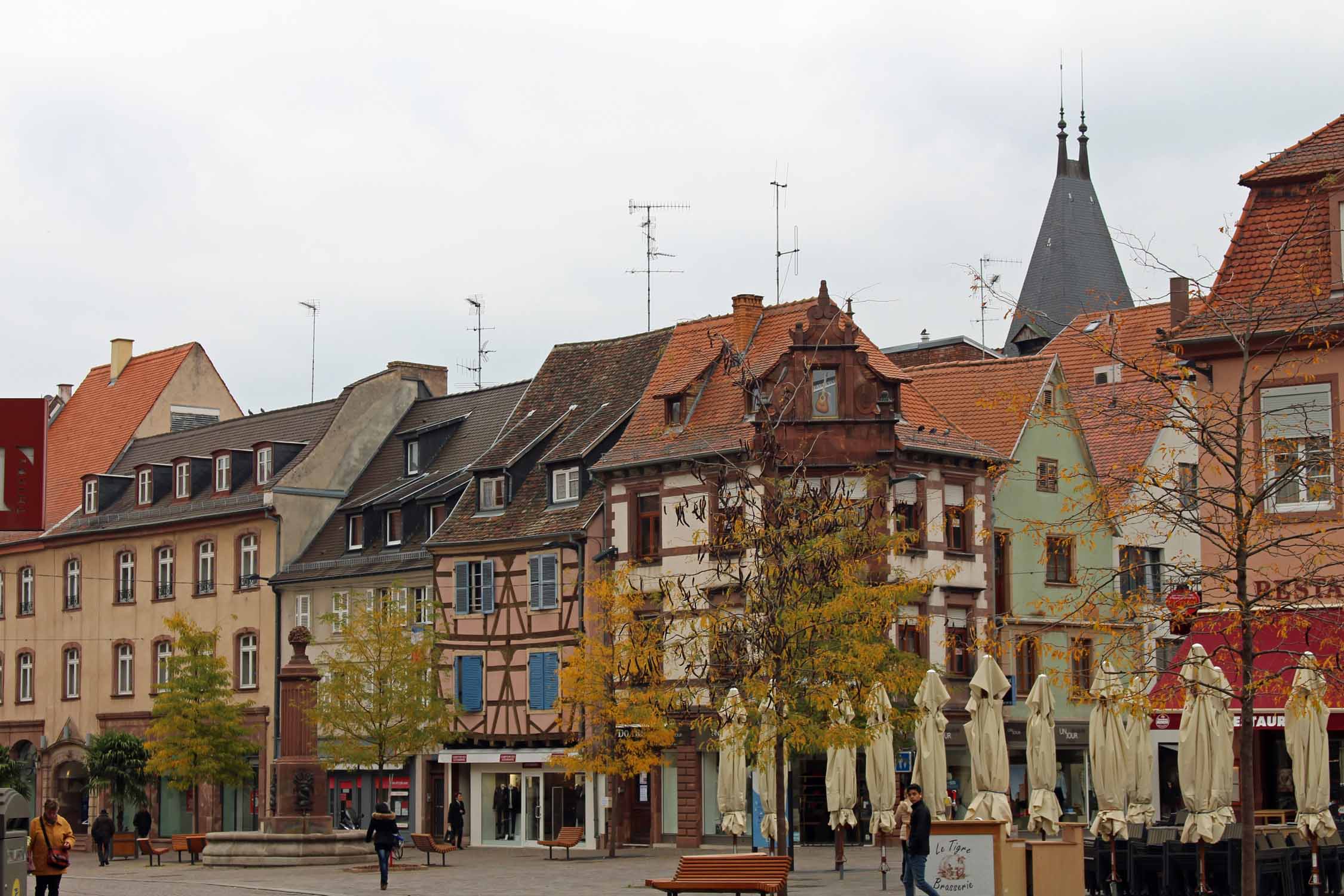 Haguenau, place de la République