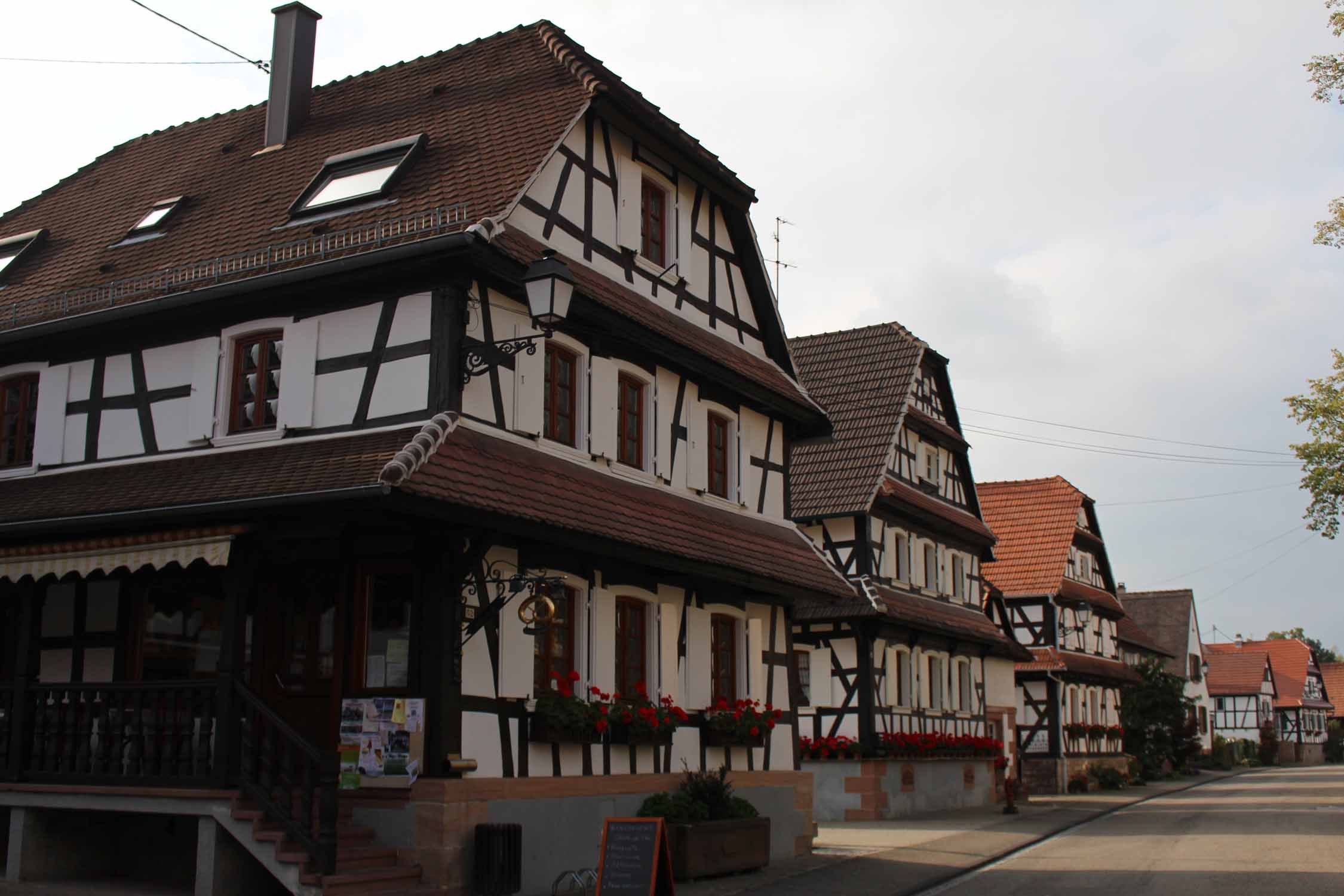 Hunspach, maisons alsaciennes