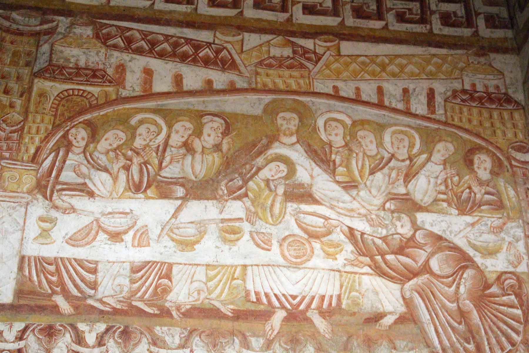 Nohant-Vic, église Saint-Martin, fresques