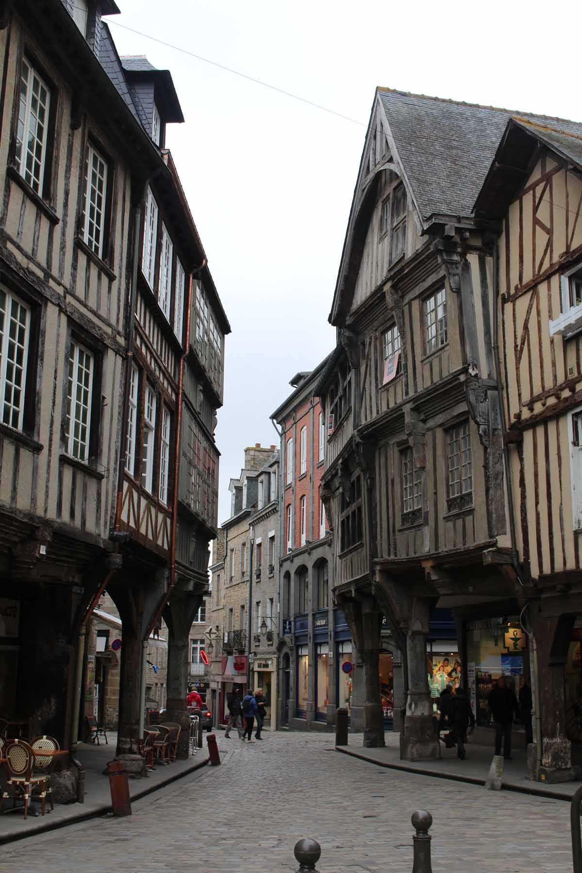 Dinan, maisons à pans de bois