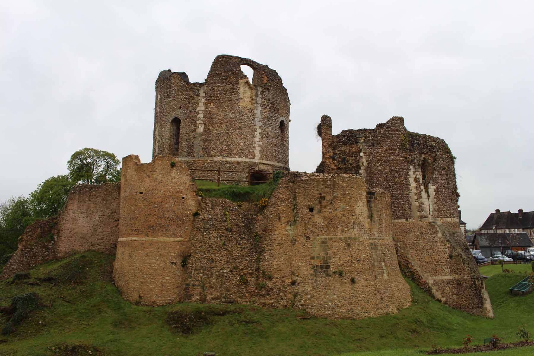 Conches-en-Ouche, Château-fort