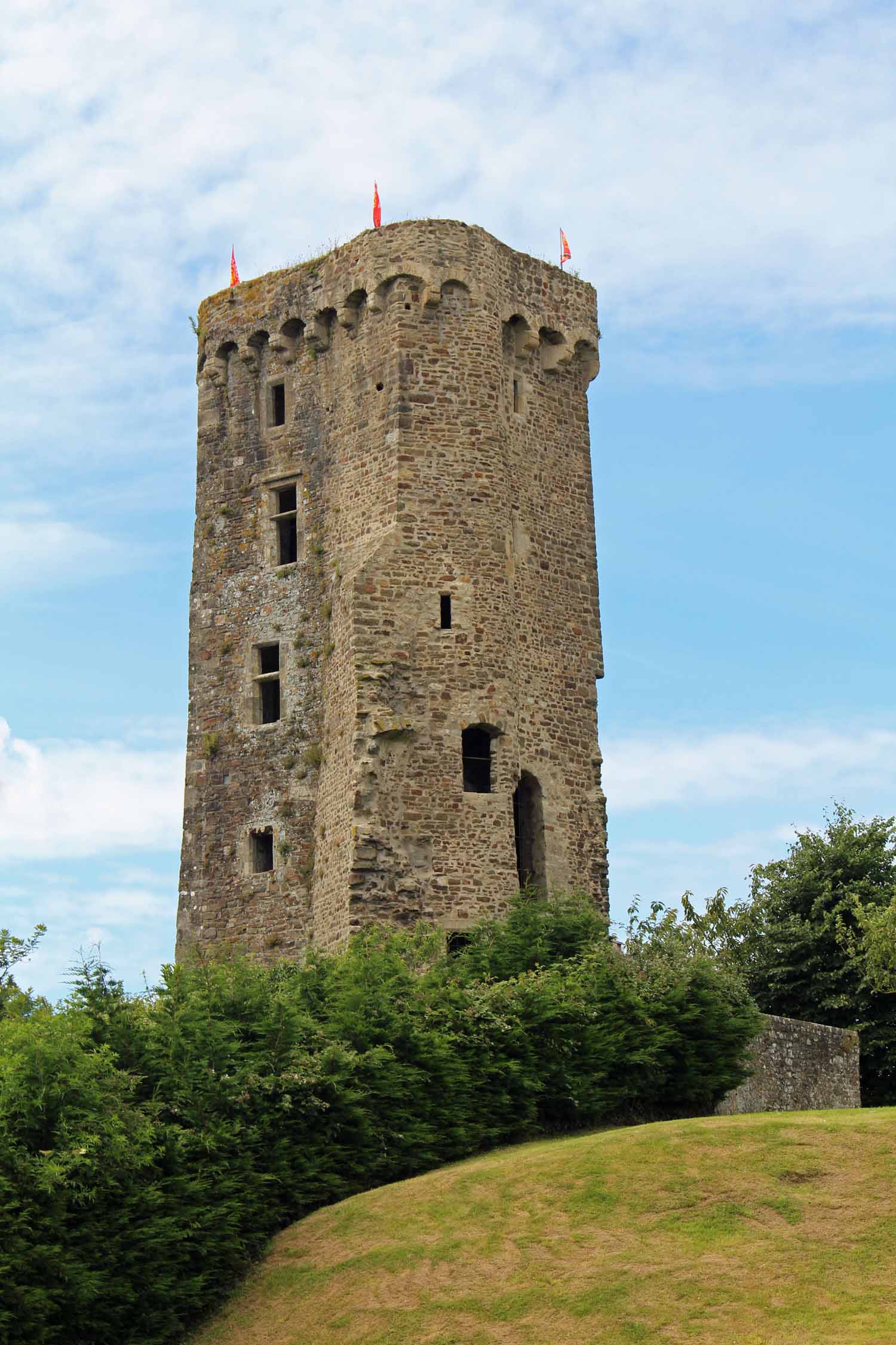 Le donjon de La Haye-du-Puits