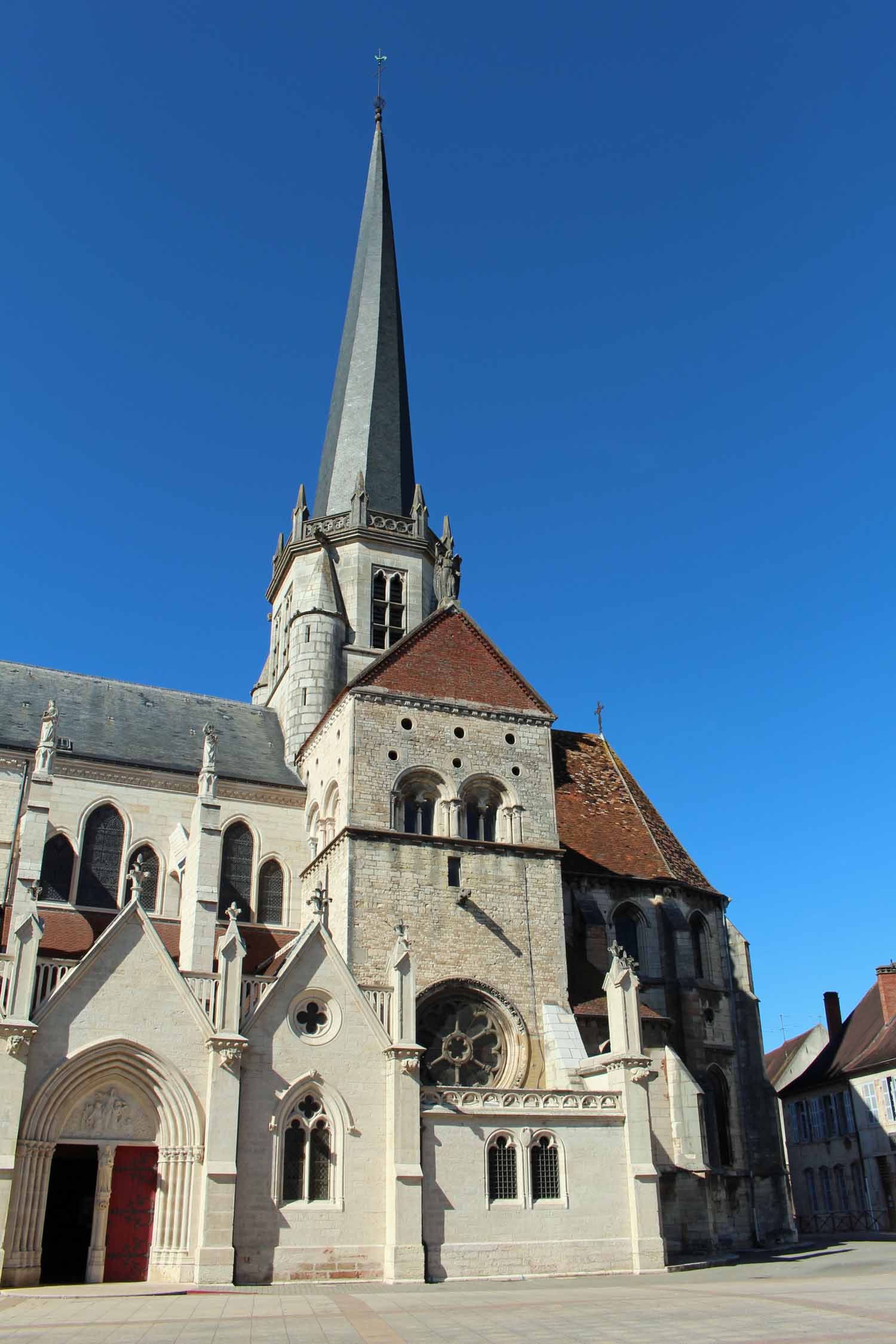 Auxonne, église Notre-Dame, flèche