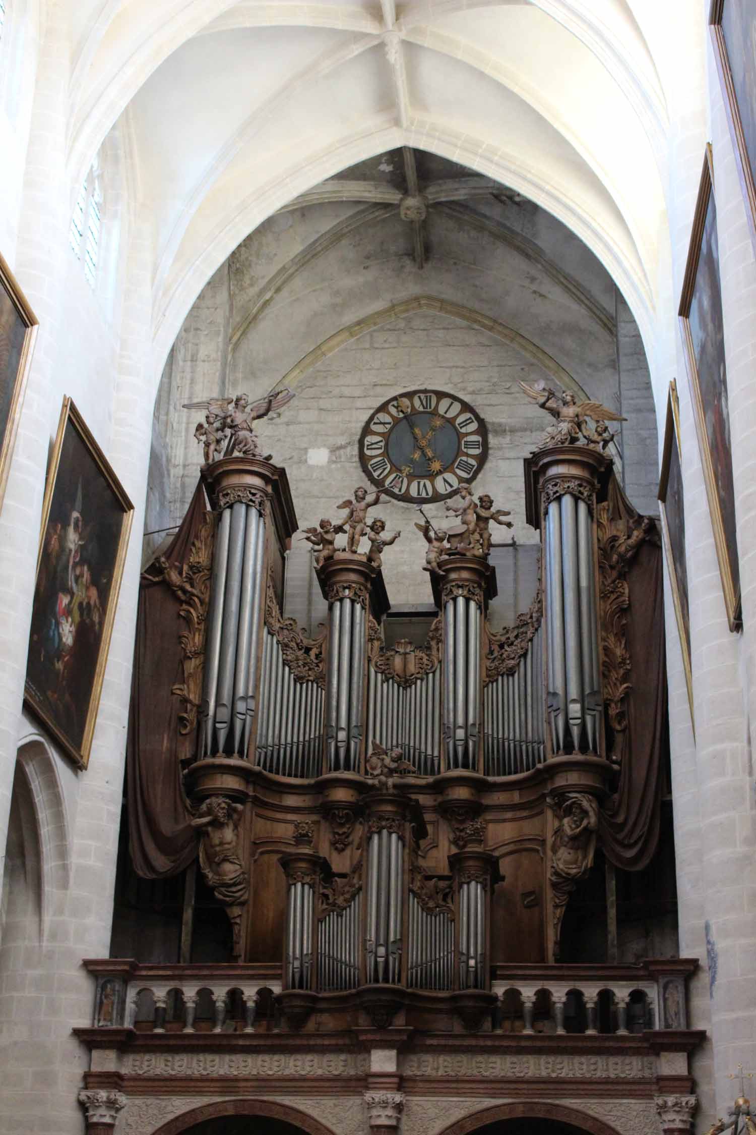 Dole, collégiale Notre-Dame, orgue