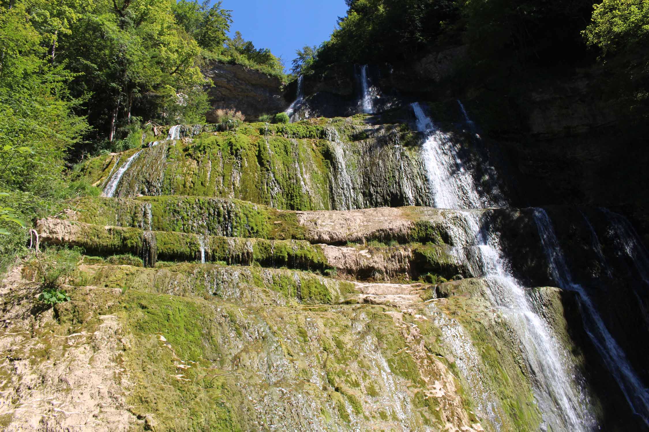 Jura, Cascades du Hérisson