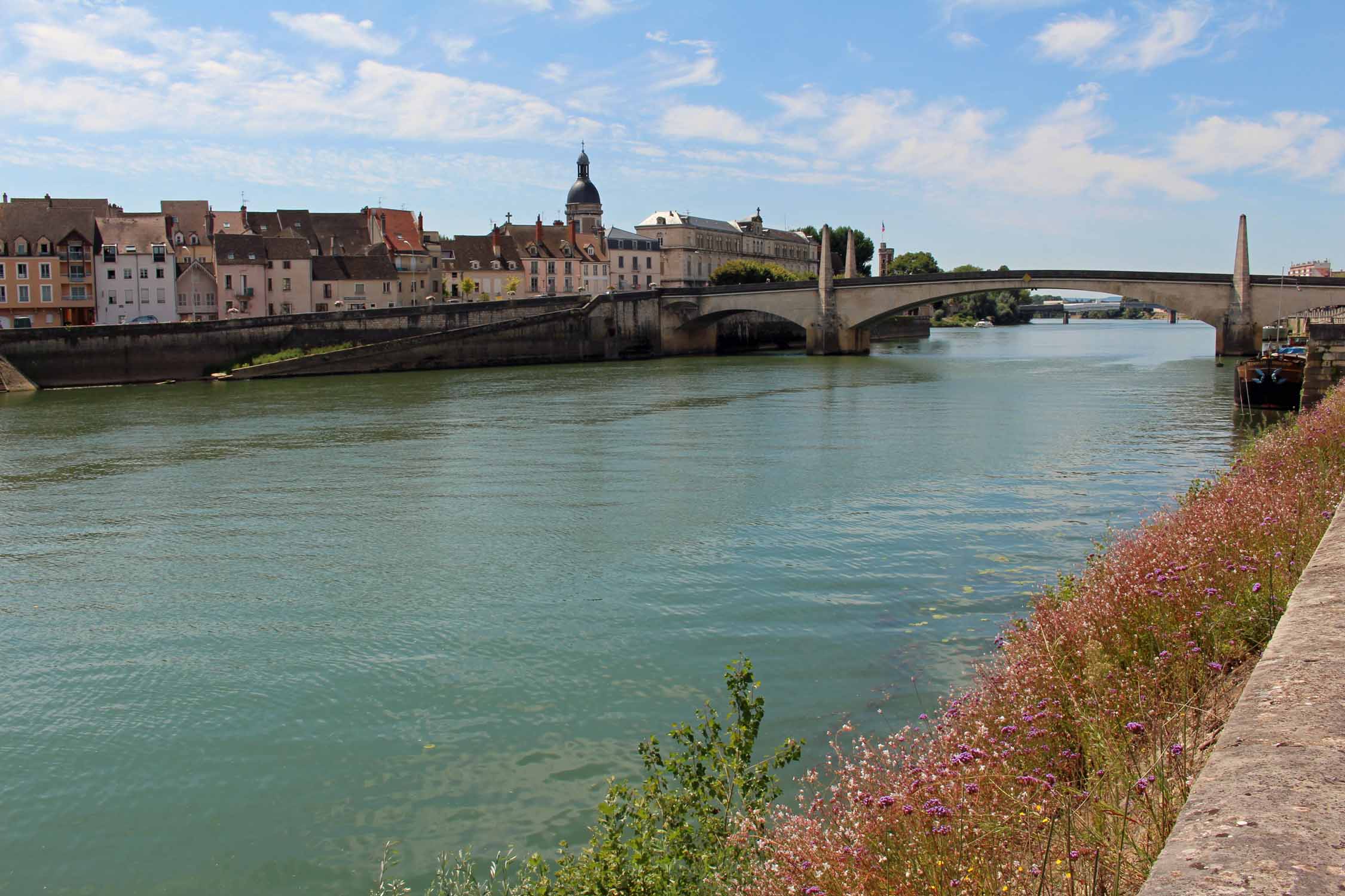 Chalon-sur-Saône, la Saône