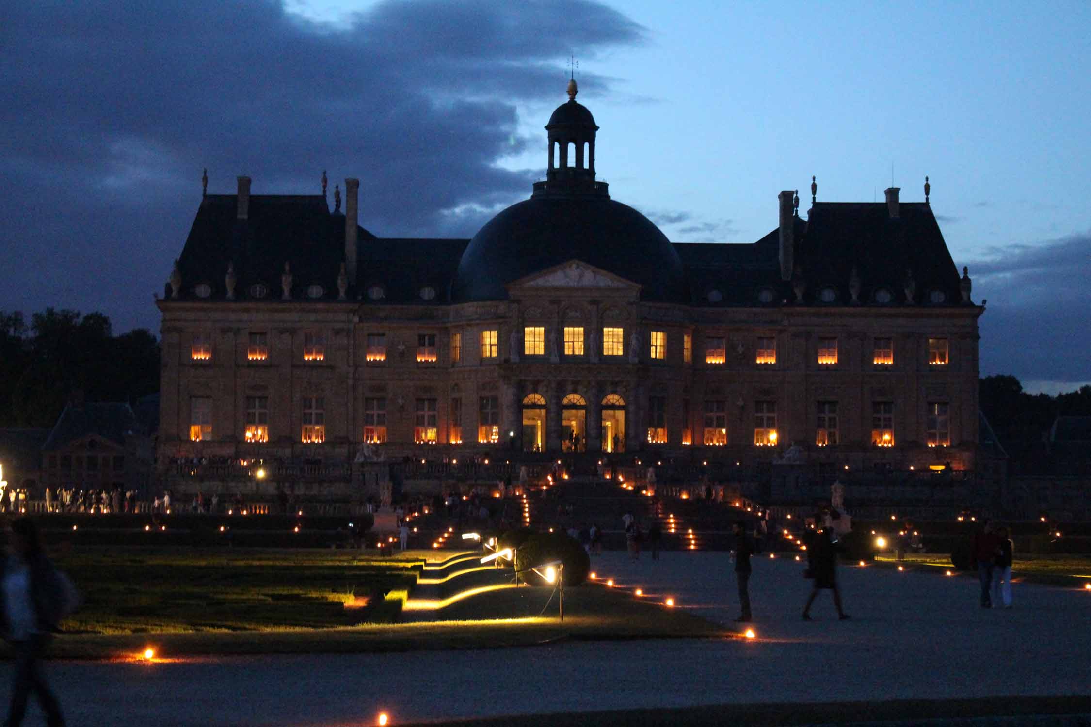 Vaux-le-Vicomte aux chandelles