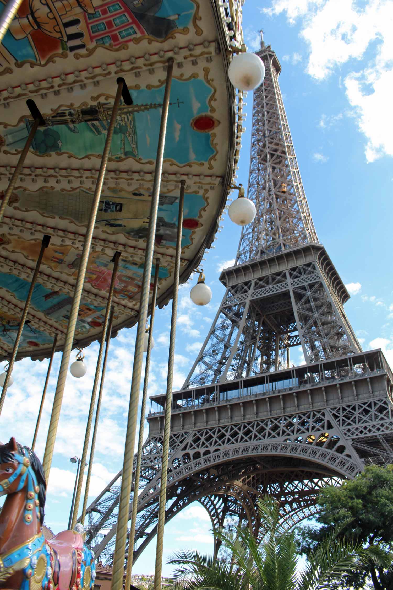 Paris, Tour Eiffel, manège