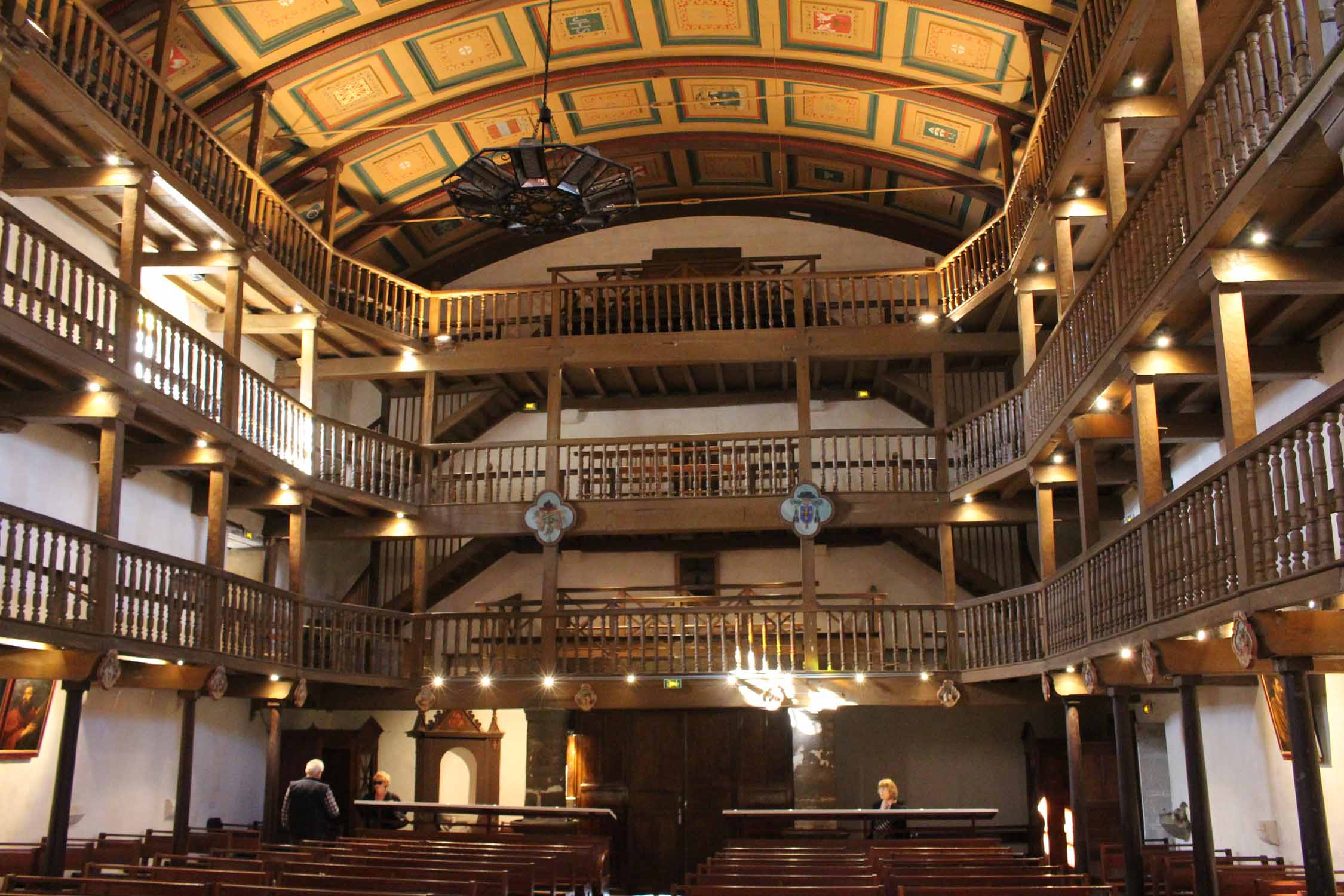 La Bastide Clairence, église Notre-Dame-de-l'Assomption, interieur