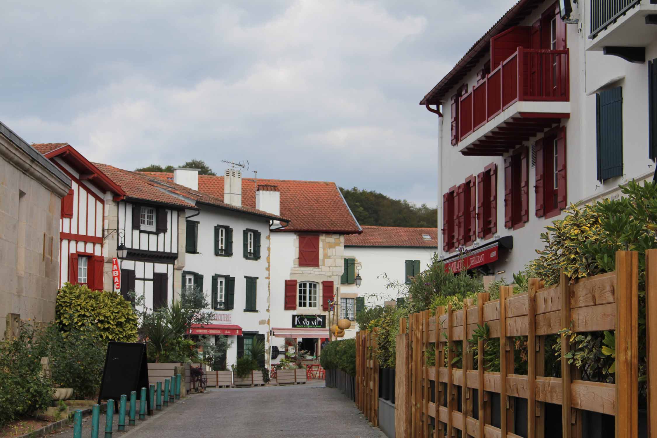 Saint-Pée-sur-Nivelle, rue typique