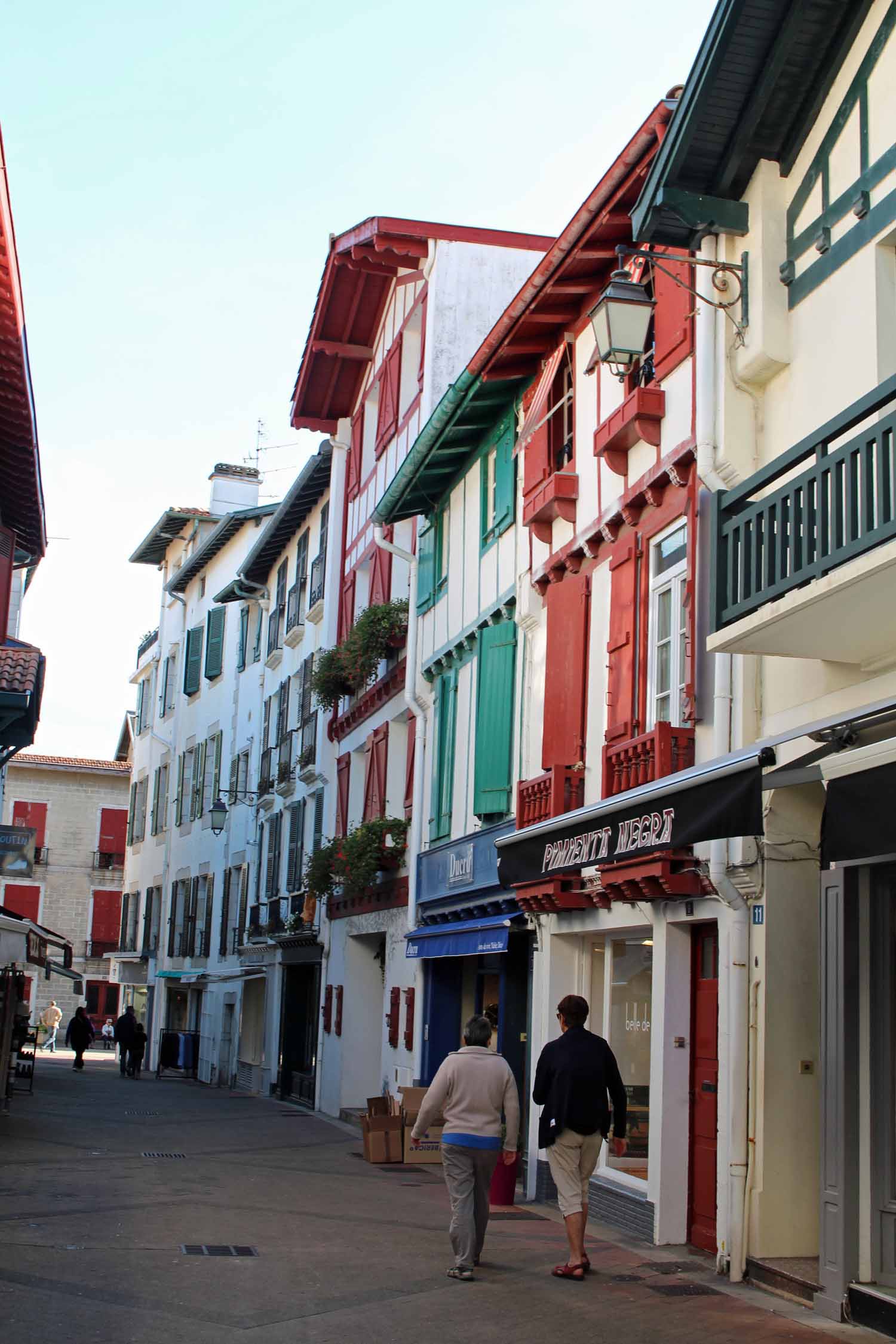 Saint-Jean-de-Luz, maisons colorées