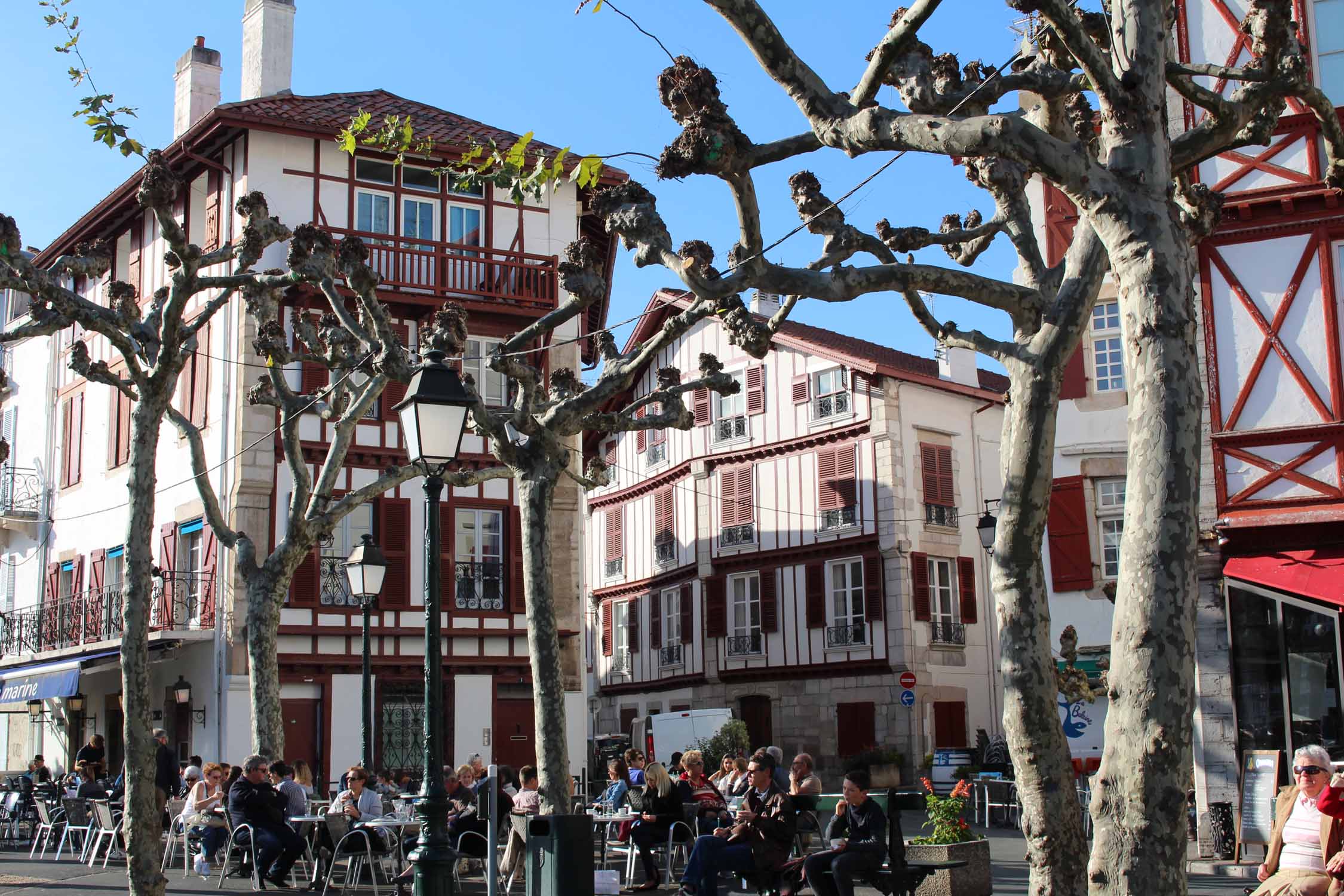 Saint-Jean-de-Luz, place Louis XIV