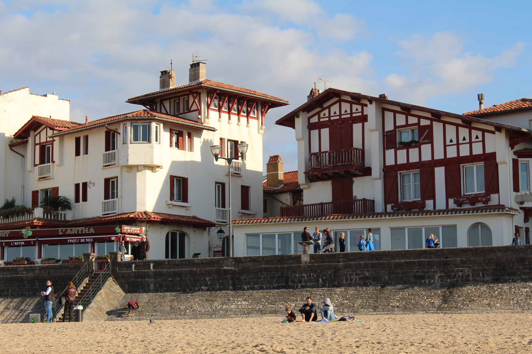 Saint-Jean-de-Luz, promenade Jacques Thibaud