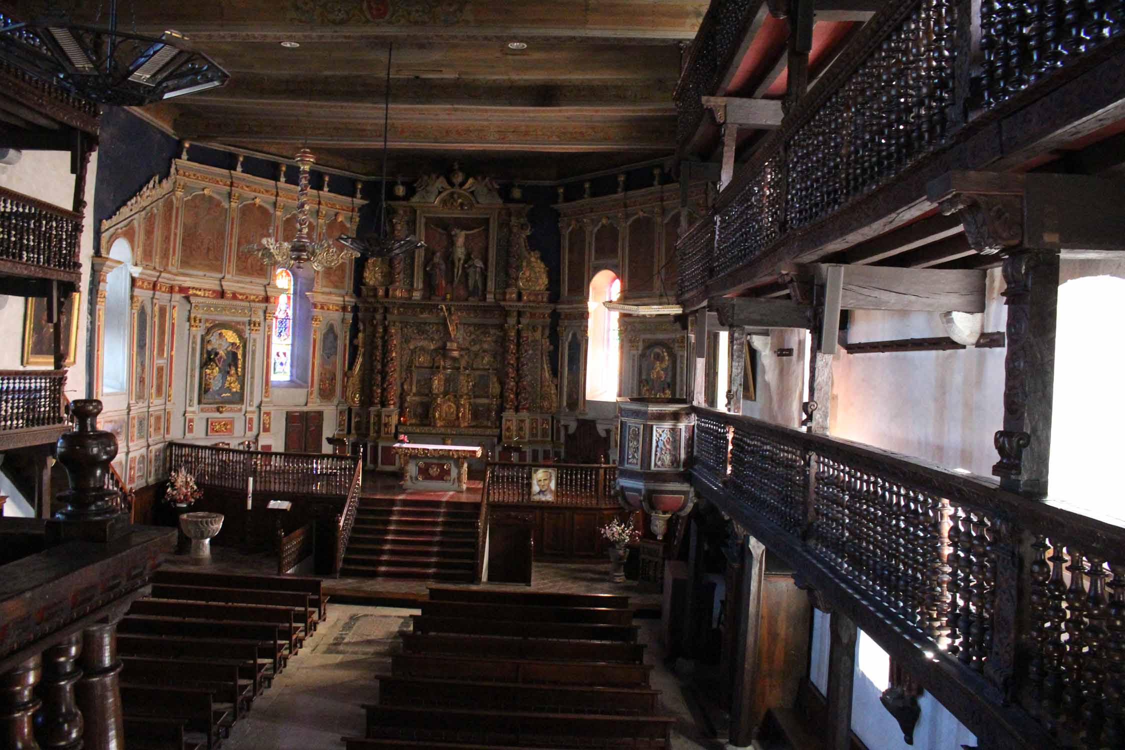 Itxassou, église Saint-Fructueux, intérieur