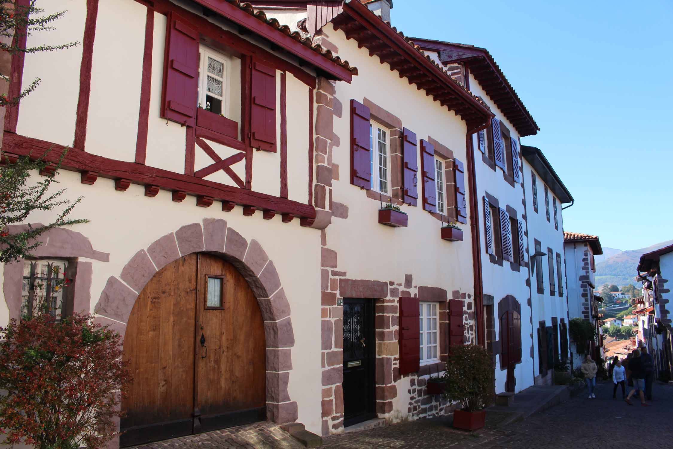 Saint-Jean-Pied-de-Port, rue typique